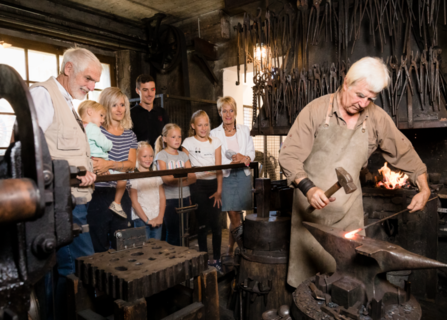 Iron-making and railroad museum
