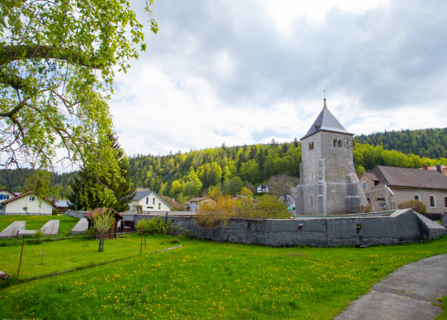 Tour de l'Abbaye of the Lac de Joux