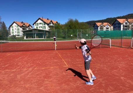 Tennis lesson